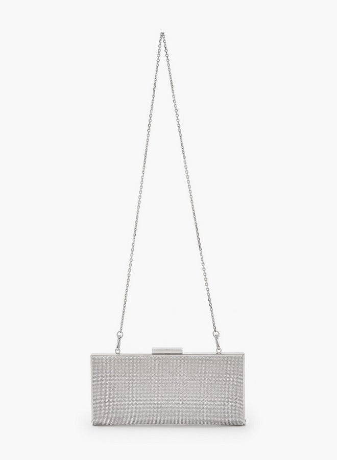 Celeste Embellished Clutch With Chain Strap Ramadan Collections - Image 2